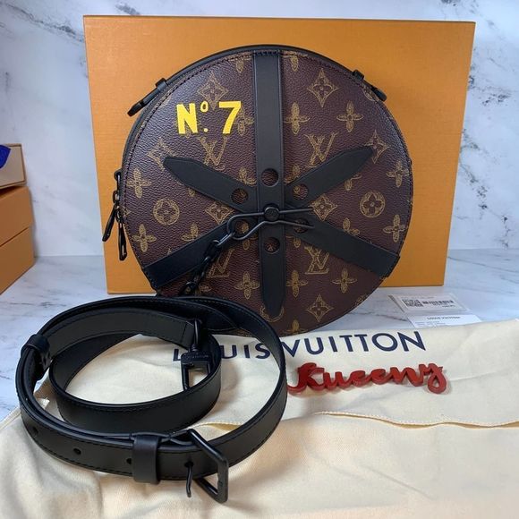 Louis Vuitton Wheelbox round wheel bag SS22 Virgil Abloh No 7 Monogram 2022 LV - Picture 2 of 13